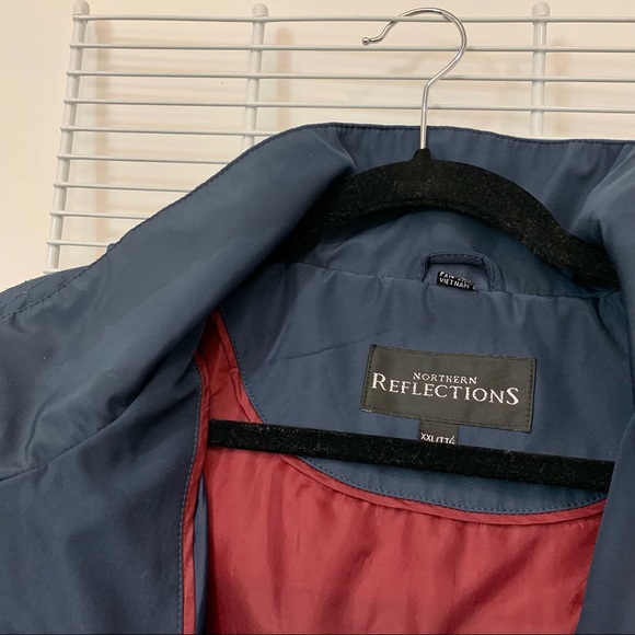 Navy Blue Raincoat - Picture 5 of 8